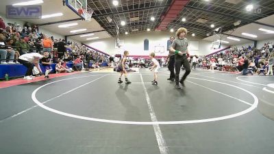 52 lbs Round Of 16 - Beau Slankard, Keystone Wrestling Club vs Elijah Kroll, Jenks Trojan Wrestling Club