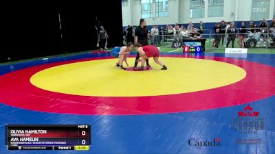 80kg Cons. Semi - Olivia Hamilton, Yarmouth WC vs Ava Hamelin, Kanieinkehaka Tehontatienas Mohawk / HBS