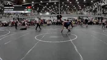 165 lbs Round 1 (8 Team) - Aidan Baum, Team 302 Blue vs Roman Espin, Full Circle