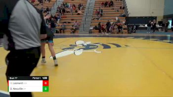 115 lbs 1st Place Match - Isaac Leonard, Soarr vs Olin Neuville, De Pere