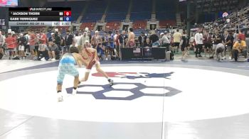 106 lbs Champ. Rd Of 16 - Jackson Thorn, Minnesota vs Gabe Terriquez, Oklahoma