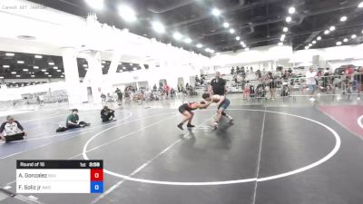 126 lbs Round Of 16 - Aaron Gonzalez, Silverback WC vs Frank Soliz Jr, Aniciete TC