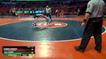 1 lbs Cons. Round 2 - Max Rosen, Chicago (DePaul College Prep) vs Kaden Harman, Woodstock (Marian)