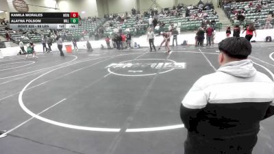 88 lbs Consolation - Kamila Morales, Nevada Elite vs Alayna Folsom, Willits Grapplin Pack