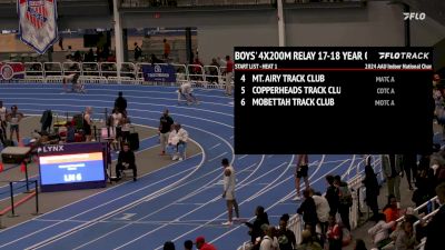 Youth Boys' 4x200m Relay, Finals 1 - Age 17-18