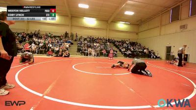 52 lbs Rr Rnd 3 - Weston Kellett, Pocola Youth Wrestling vs Coby Lynch, Sallisaw Takedown Club