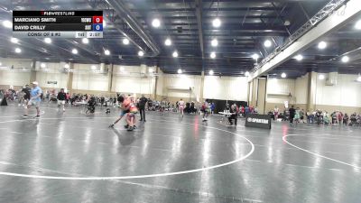 144 lbs Consi Of 8 #2 - Marciano Smith, Youth Impact Center Wrestling Club vs David Crilly, SONS OF THUNDER