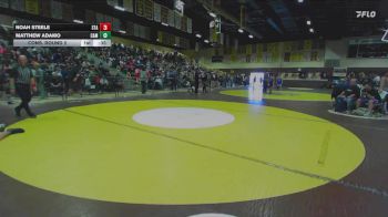 120 lbs Cons. Round 2 - Noah Steele, St. Augustine vs Matthew Adamo, Camarillo