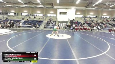 149 lbs Cons. Round 4 - Steven Ventricelli, Oswego State vs Luke Montefusco, Johnson & Wales (RI)