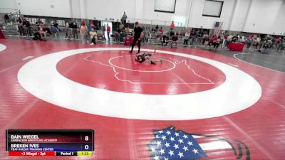 67 lbs Cons. Round 3 - Bain Wiegel, Sarbacker Wrestling Academy vs Breken Ives, Team Nazar Training Center