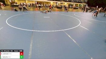 7th - 8th grade - 100 Cons. Round 2 - Brodie Johnsen, MWC Wrestling Academy vs Jaxon Schultz, Iowa