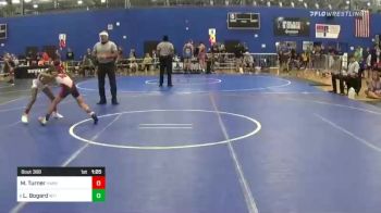 74 lbs Semifinal - Morgan Turner, Harvey Twisters vs Landen Bogard, WI Iron