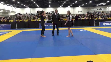 Elisabeth Ann Clay vs Beatrice Jin 2025 World IBJJF Jiu-Jitsu No-Gi Championship