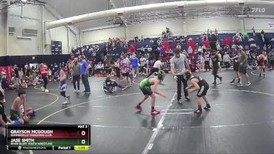 90 lbs Round 3 - Jase Smith, River Bluff Youth Wrestling vs Grayson McGough, Summerville Takedown Club