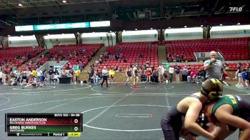 84-88 lbs Round 2 - Greg Burkes, Westshore vs Easton Anderson, Bulldawgs Wrestling Club