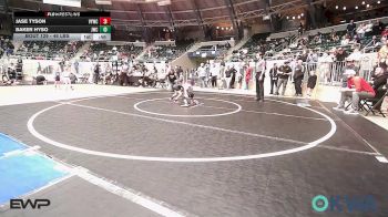 46 lbs Rr Rnd 2 - Jase Tyson, Verdigris Youth Wrestling vs Baker Hyso, Jay Wrestling Club
