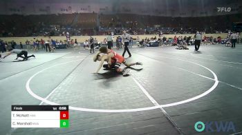 140 lbs Final - Trayden McNatt, HURRICANE WRESTLING ACADEMY vs Connor Marshall, Morris Wrestling Association