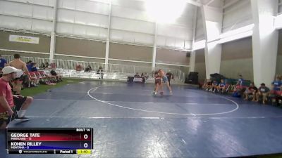 215 lbs Placement Matches (8 Team) - George Tate, Maryland vs Kohen Rilley, Montana