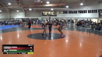 170 lbs Cons. Round 5 - Corinna Sowah, Lakota East vs Billie Crowder, Start