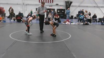 56 lbs Round 2 (6 Team) - Ryker Girch, Warhawks vs Jaden Jackson, Team Blue Hens