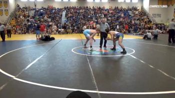 160 lbs Round Of 64 - Jared Courson, Cypress Bay vs Bailey Flanagan, CFWA