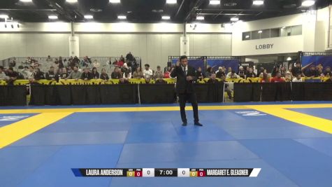 Margaret E. Gleasner vs Laura Anderson 2024 World IBJJF Jiu-Jitsu No-Gi Championship