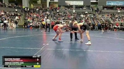 150 lbs Cons. Round 1 - Kieran Dahms-Cox, Moen Wrestling Academy vs Easton Massey, Greater Heights Wrestling