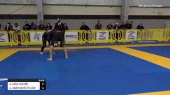 DANIEL ISAC GOMES vs JOSHUA ADAM SHARPLESS 2020 American National IBJJF Jiu-Jitsu Championship