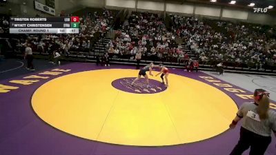 6A 130 lbs Champ. Round 1 - Amelia Roennebeck, Syracuse vs Quincee Willis, Mountain Ridge