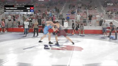 157 lbs Cons. Round 4 - Max Wolfley, White Buffalo Wrestling Academy vs Bennett Westfallen, Illinois