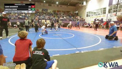 46 lbs Round Of 16 - Case Goodman, Chandler Takedown Club vs Lincoln Crow, Berryhill Wrestling Club