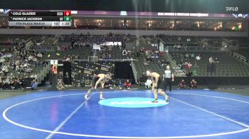 184 lbs 7th Place Match - Patrick Jackson, Gannon vs Cole Glazier, St. Cloud St.