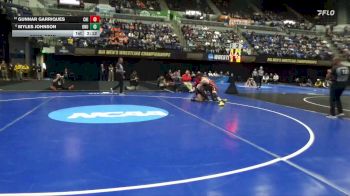 197 lbs Cons. Semi - Gunnar Garriques, UChicago vs Myles Johnson, Ohio Northern