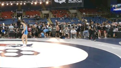 115 lbs Champ. Rd Of 64 - Xavery Zollinger, Idaho vs Emma Baker, Michigan
