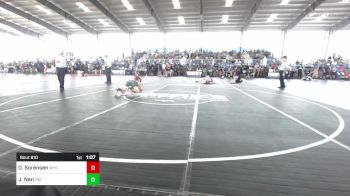 113 lbs Quarterfinal - Dylan Sorensen, Wyoming Unattached vs Josiah Neri, Rio Rancho High School