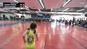 57 lbs Round 5 - Taylor Van Buren, Grace Wrestling Club vs Elizabeth Graeber, Idaho Gold Wrestling Club