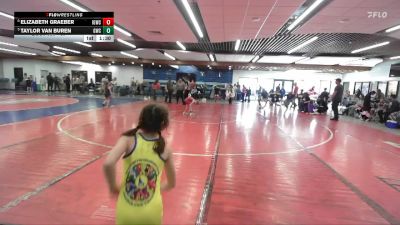 57 lbs Round 5 - Taylor Van Buren, Grace Wrestling Club vs Elizabeth Graeber, Idaho Gold Wrestling Club