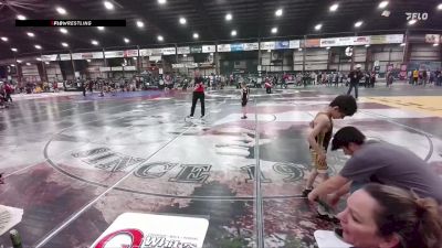 45 lbs Quarterfinal - Nicolas Aldana, Madison Elite vs Ryker Colwell, Gordon/Rushville