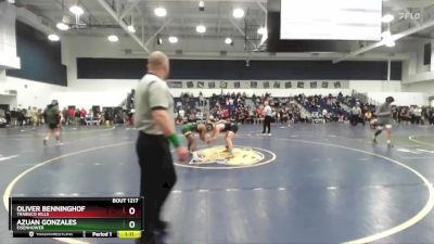 132 lbs Semifinal - Oliver Benninghof, Trabuco Hills vs Azuan Gonzales, Eisenhower