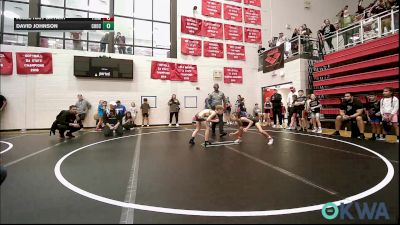 67 lbs Quarterfinal - Jolee Kait Bryant, Prime Wrestling vs David Johnson, Choctaw Ironman