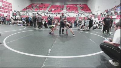 76 lbs Consi Of 4 - Jayce Clark, Team Nomad vs Mitchell Little, Standfast