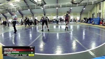 197 lbs Cons. Round 2 - Josh Ross, Ashland- Unattached vs Dradon Johnson, West Liberty