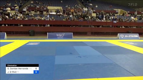 George Damian Hernandez vs Jonathan Quero-Ruiz 2024 Pan IBJJF Jiu-Jitsu No-Gi Championship