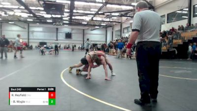 149 lbs Cons. Round 3 - Brock Wygle, West Liberty vs Ross Rayfield, Ohio Northern