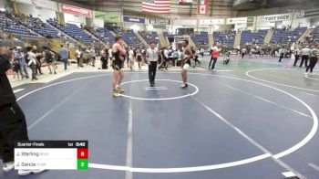 156 lbs Quarterfinal - Jshawn Sterling, Ready RP vs Joshua Garcia, Team Champs