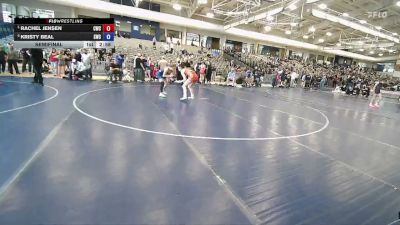 140 lbs Semifinal - Rachel Jensen, Champions Wrestling Club vs Kristy Beal, Sanpete Wrestling Club