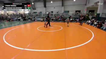 38 lbs 3rd Place Match - Beckham Van Buskirk, Vici Wrestling Club vs Tyson Townes, Texas Elite Wrestling Club