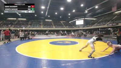 110 lbs Quarterfinal - Geno DiJoseph, Bridgeton vs Joseph Savage, Front Royal