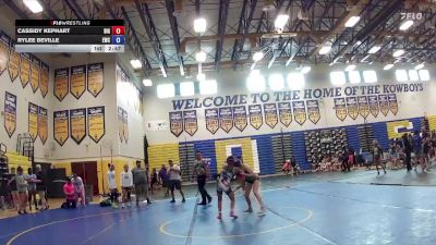 105 lbs Finals (2 Team) - Cassidy Kephart, Big Money Moving vs Rylee Beville, Eagles WC