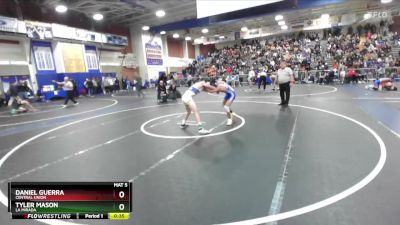 126 lbs Cons. Round 3 - Daniel Guerra, Central Union vs Tyler Mason, La Mirada